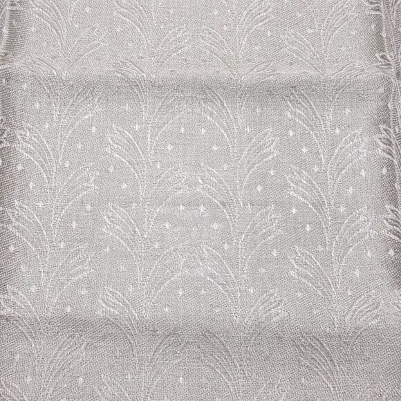 Italian Made Linen Green Tan Damask Table Runner Birds Floral NWT - Picture 5 of 10